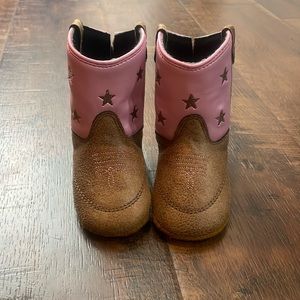 Kids size 4 cowboy boots